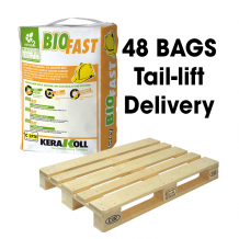 Kerakoll BioFast Eco-Friendly Rapid Set Grey 20kg Full Pallet (48 Bags Tail Lift)